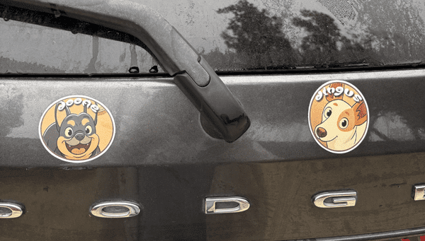 Dogfirmations with Doofie and Dingus