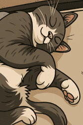 Momo - 2 year old Tuxedo